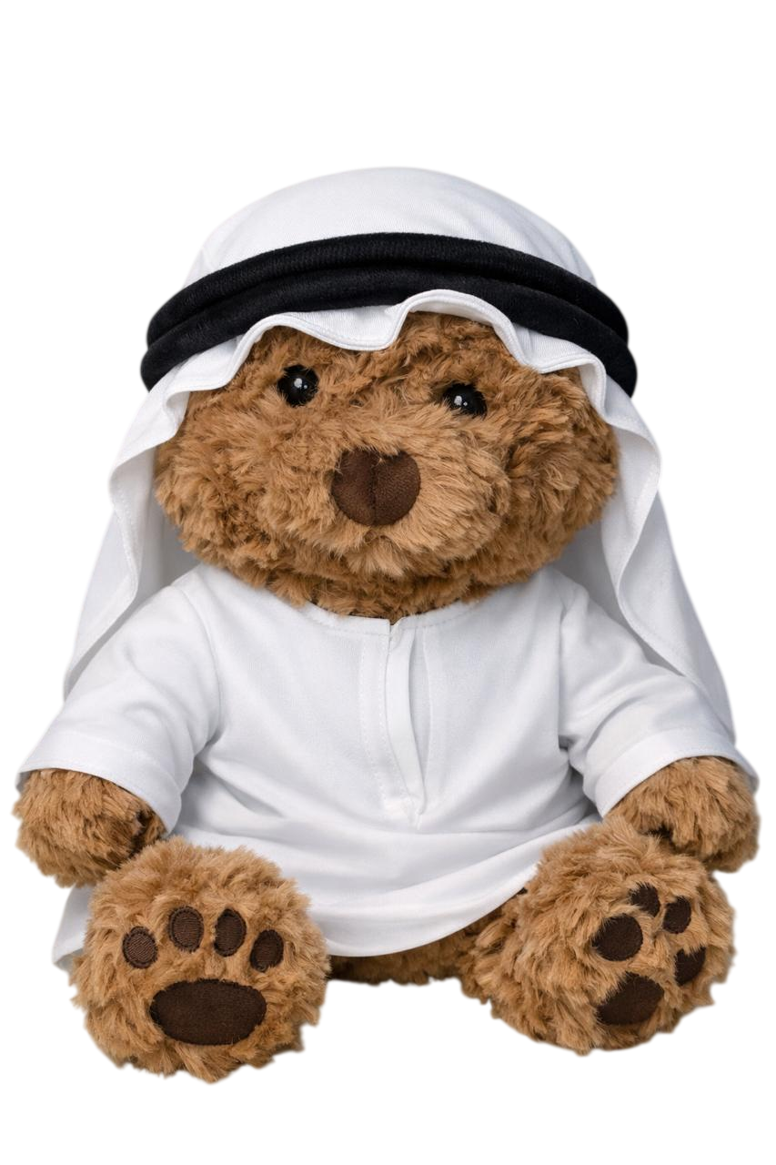 AI teddy bear - Traditional Emirati Kandura