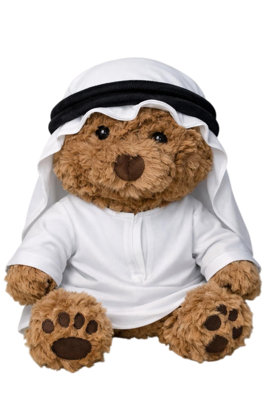 AI teddy bear - Traditional Emirati Kandura
