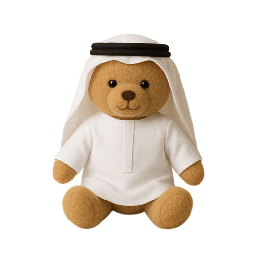 AI teddy bear - Traditional Emirati Kandura